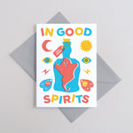Printer Johnson, James Treadaway | In Good Spirits, Greeting Card
