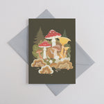 Printer Johnson, Kate Aspen | Fungi Forest, Greeting Card