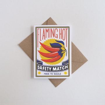 Printer Johnson, Vicki Johnson | Flaming Hot, Mini Card