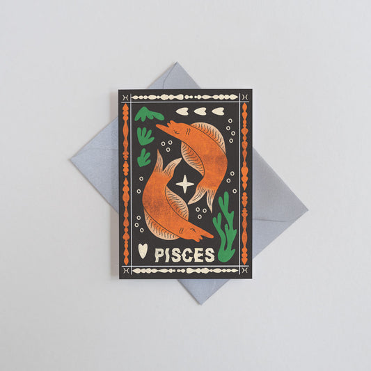 Printer Johnson, Roisin O'Donnell |  Pisces, Mini Card