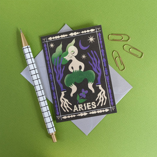 Printer Johnson, Roisin O'Donnell | Aries, Mini Card