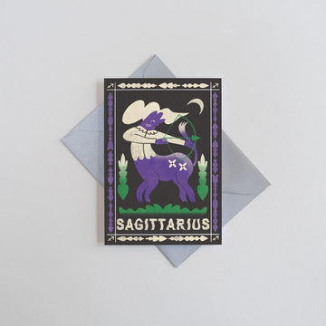 Printer Johnson, Roisin O'Donnell | Sagittarius, Mini Card