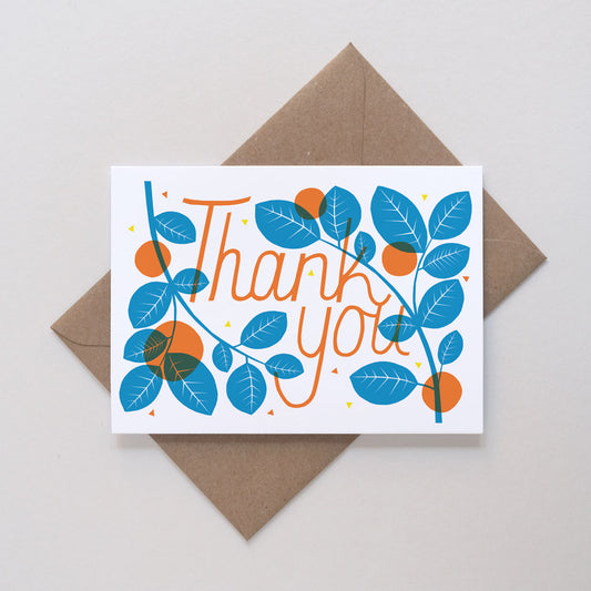 Printer Johnson, Vicki Johnson | Thank You, Greeting Card