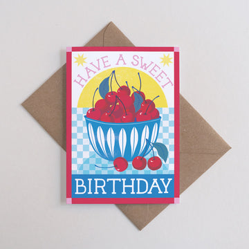 Printer Johnson, Vicki Johnson | Sweet Birthday, Greeting Card