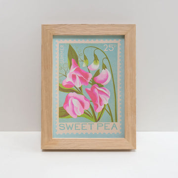 Printer Johnson, Vicki Johnson | Sweet Pea, Risograph Print, A5