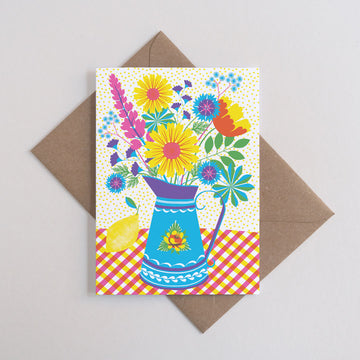 Printer Johnson, Vicki Johnson | Summer Blooms, Greeting Card